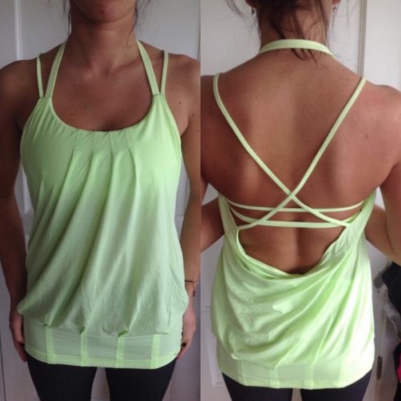 lululemon athletica Tops - NWT💕Lululemon Flow & Go Strappy Bra Yoga Tank